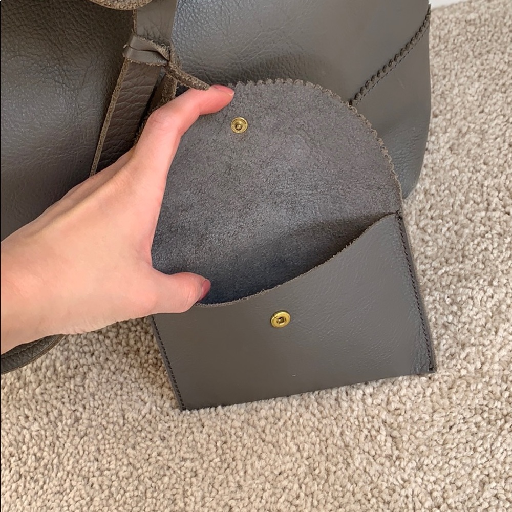 Jcrew leather tote - Picture 4 of 12
